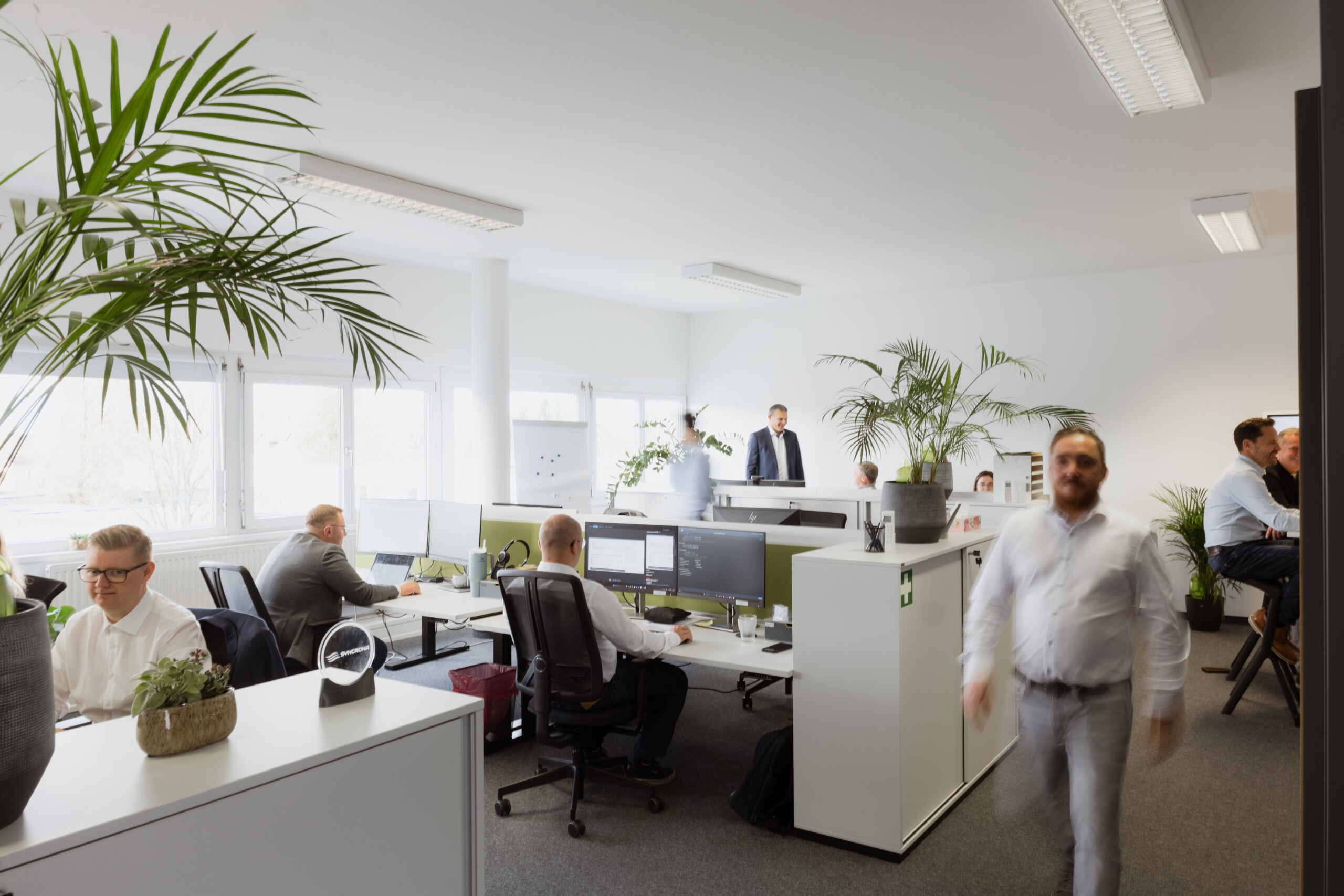 Gemeinsam planen und kreativ arbeiten - am digitalen Flipchart.